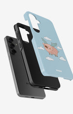 Samsung Galaxy S24 Plus Tough Case – Dreamy Pig - View 2