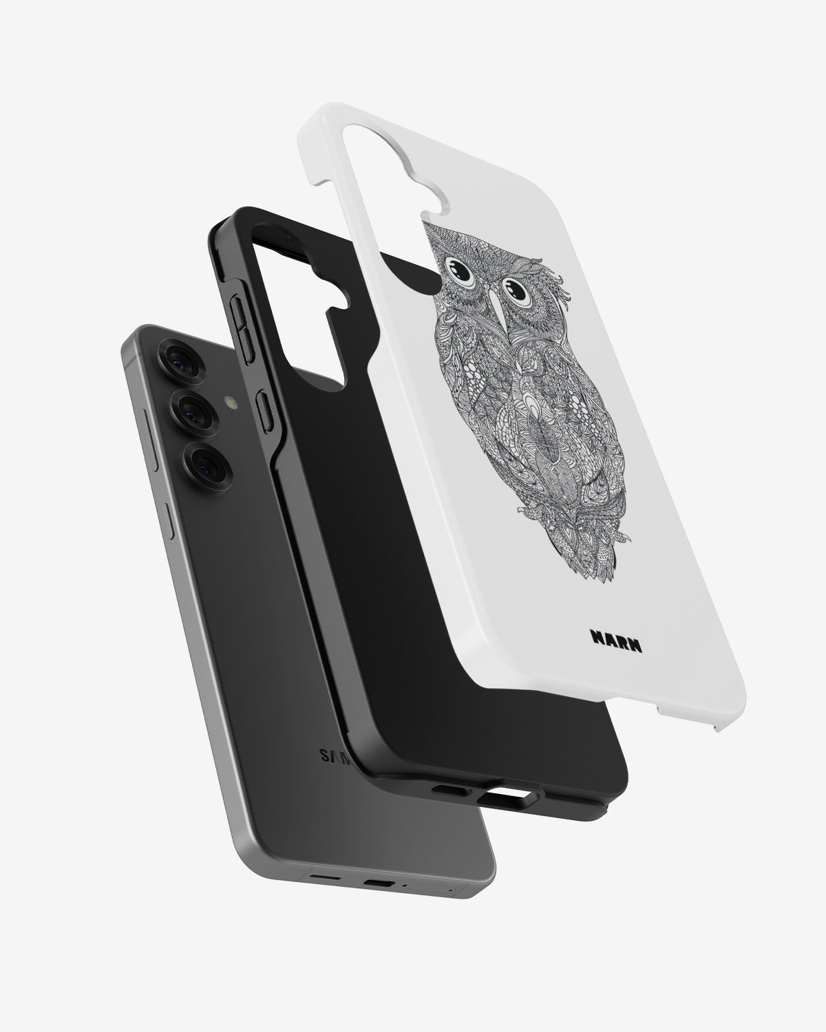 Samsung Galaxy S24 Plus Tough Case – Owl - View 2