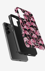 Samsung Galaxy S24 Plus Tough Case – Flamingos - View 2