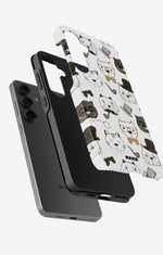 Samsung Galaxy S24 Plus Tough Case – Cartoon Cats - View 2
