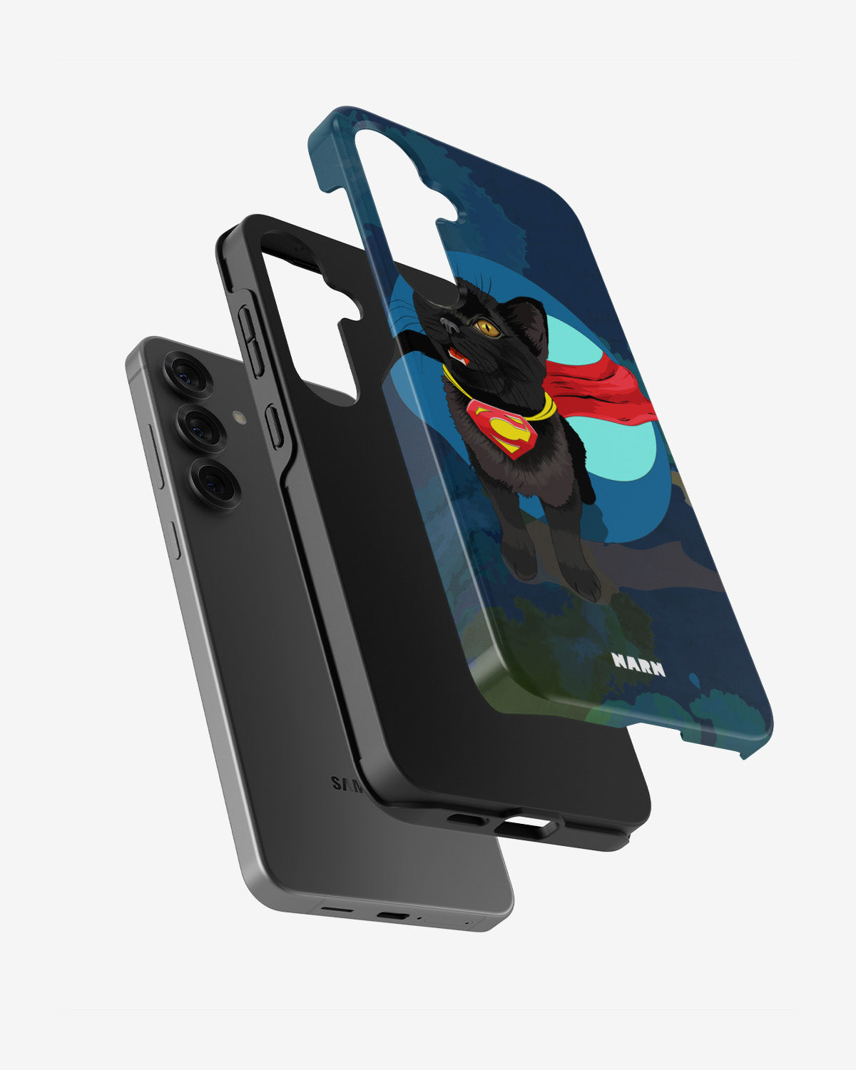 Samsung Galaxy S24 Plus Tough Case – Super Cat - View 2