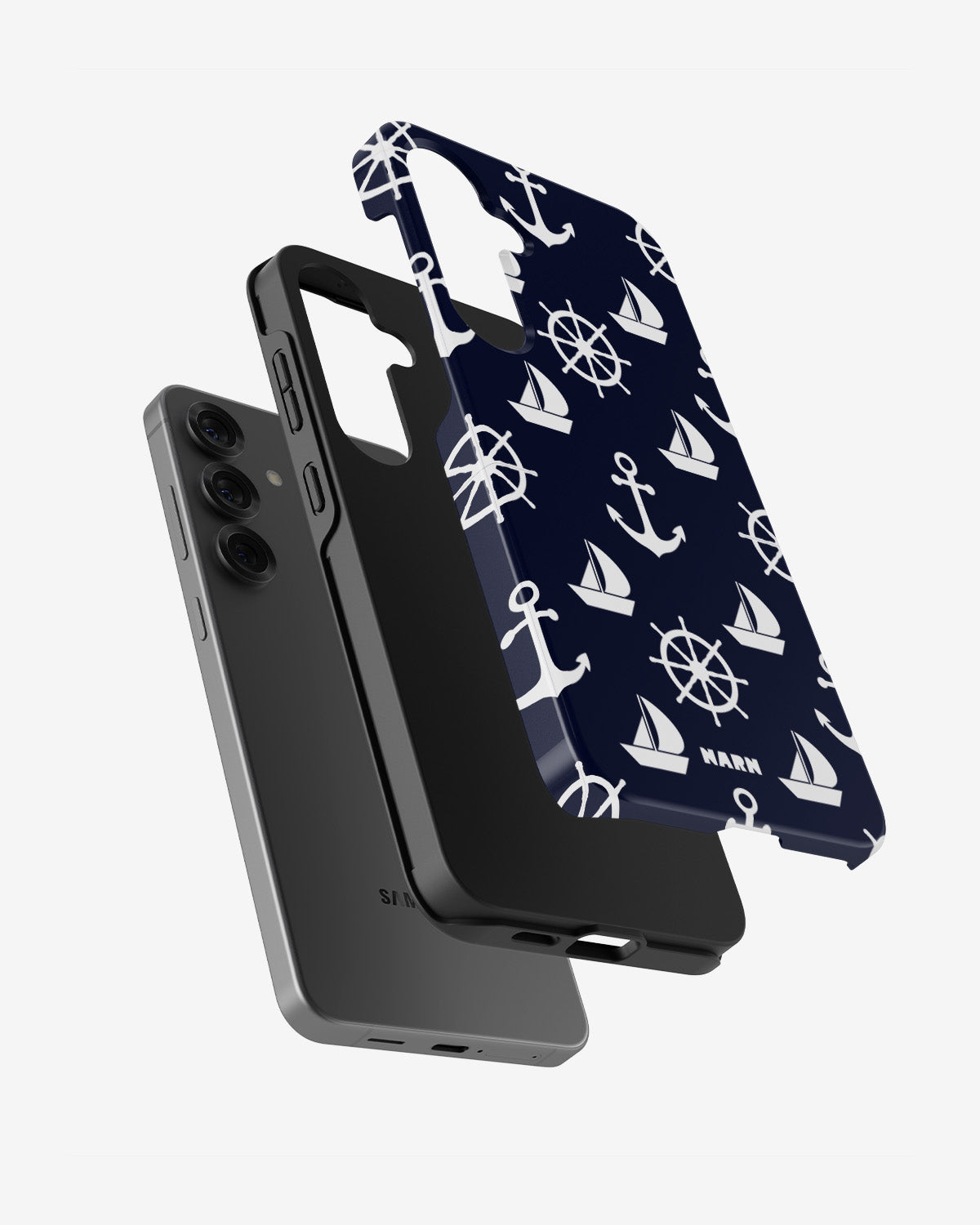 Samsung Galaxy S24 Plus Tough Case – Deep Blue Voyage - View 2