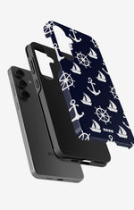 Samsung Galaxy S24 Plus Tough Case – Deep Blue Voyage - View 2