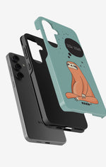 Samsung Galaxy S24 Plus Tough Case – Slow Down Sloth - View 2