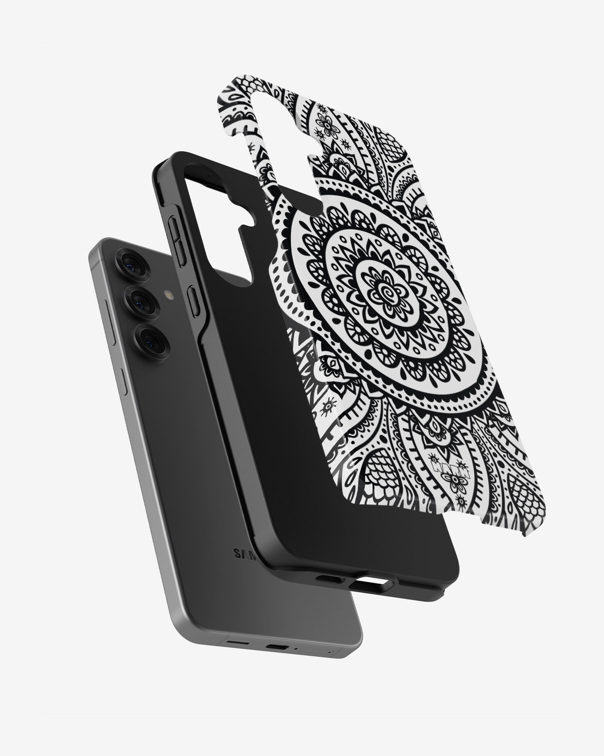 Samsung Galaxy S24 Plus Tough Case – Henna Mandala - View 2