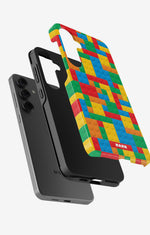 Samsung Galaxy S24 Plus Tough Case – Building Bricks - View 2