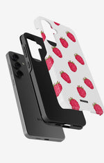 Samsung Galaxy S24 Plus Tough Case – Raspberry Bliss - View 2