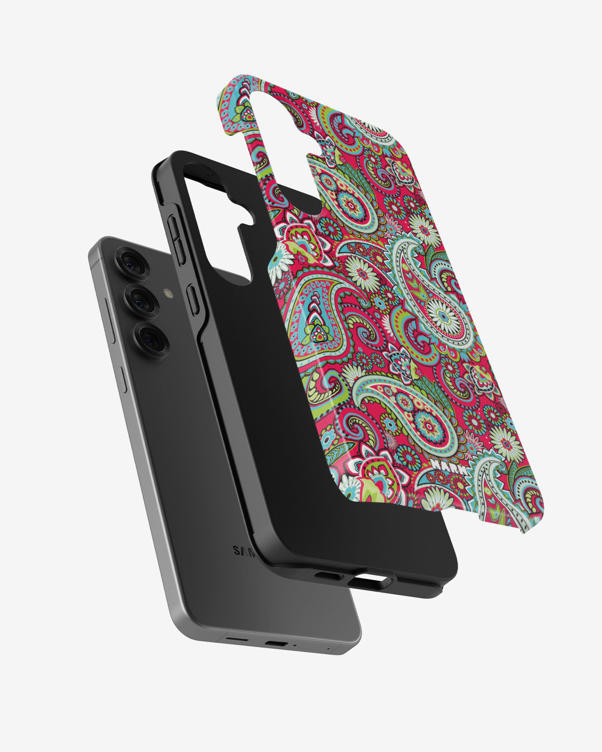 Samsung Galaxy S24 Plus Tough Case – Paisley Paradise - View 2