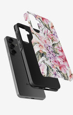 Samsung Galaxy S24 Plus Tough Case – Watercolor Flowers - View 2