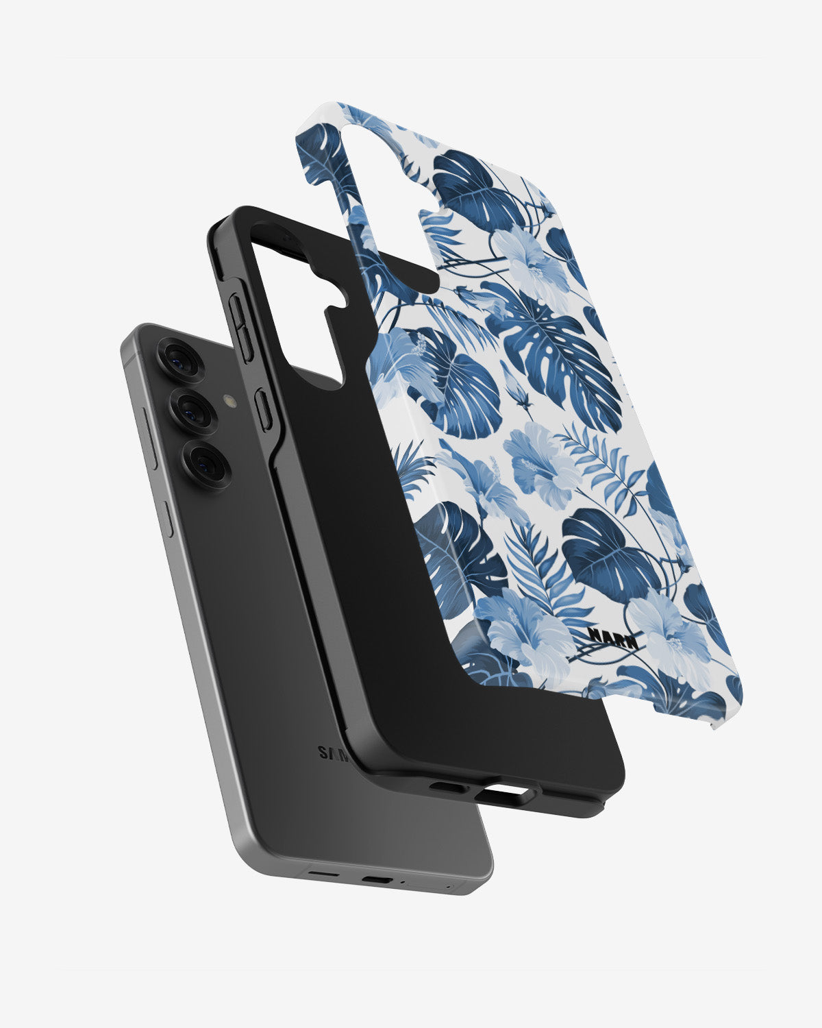 Samsung Galaxy S24 Plus Tough Case – Blue Tropics - View 2