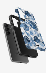 Samsung Galaxy S24 Plus Tough Case – Blue Tropics - View 2