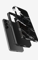 Samsung Galaxy S24 Plus Tough Case – Black Marble - View 2
