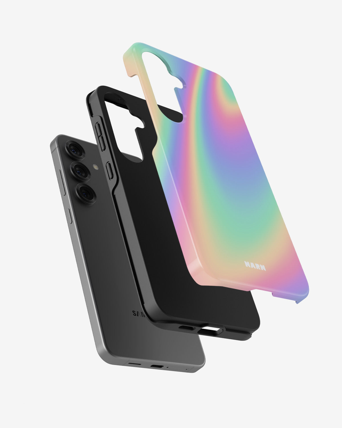 Samsung Galaxy S24 Plus Tough Case – Rainbow Haze - View 2