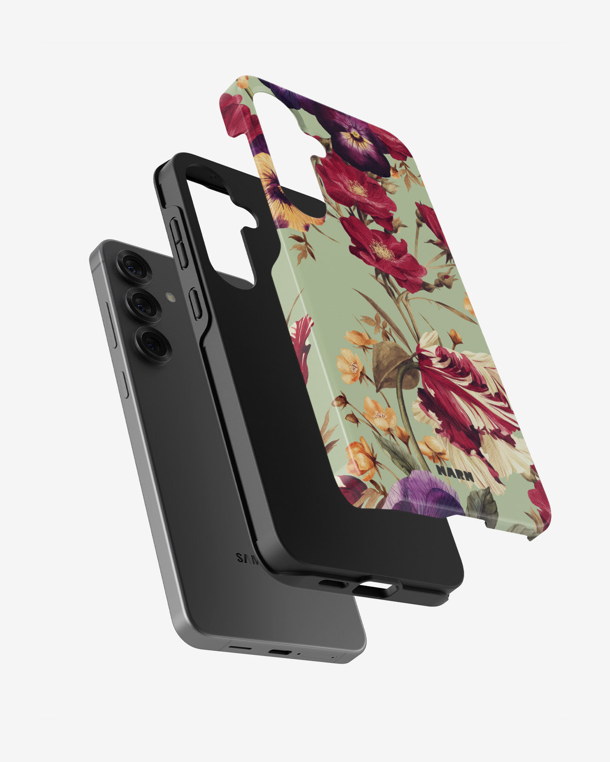 Samsung Galaxy S24 Plus Tough Case – Pansy Pansy - View 2