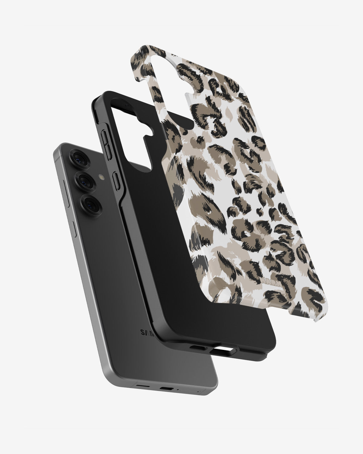 Samsung Galaxy S24 Plus Tough Case – Snow Leopard - View 2