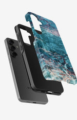 Samsung Galaxy S24 Plus Tough Case – Icy Marble - View 2