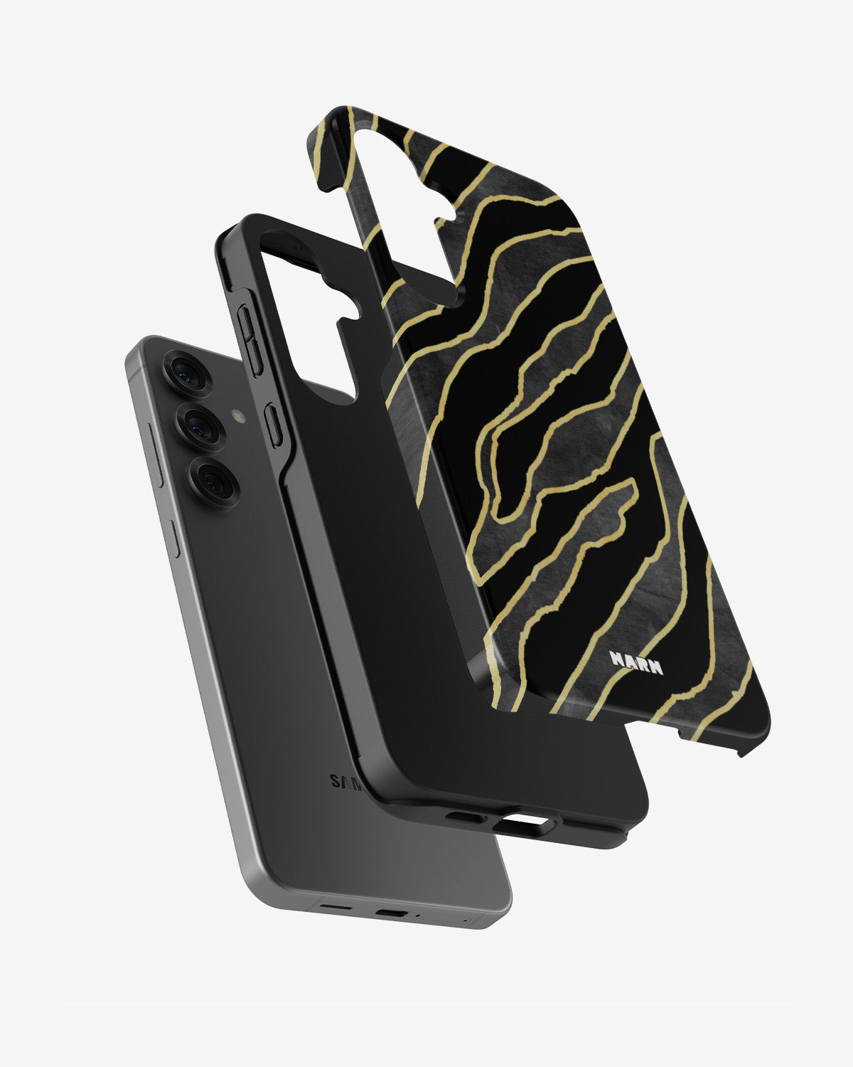 Samsung Galaxy S24 Plus Tough Case – Golden Zebra - View 2
