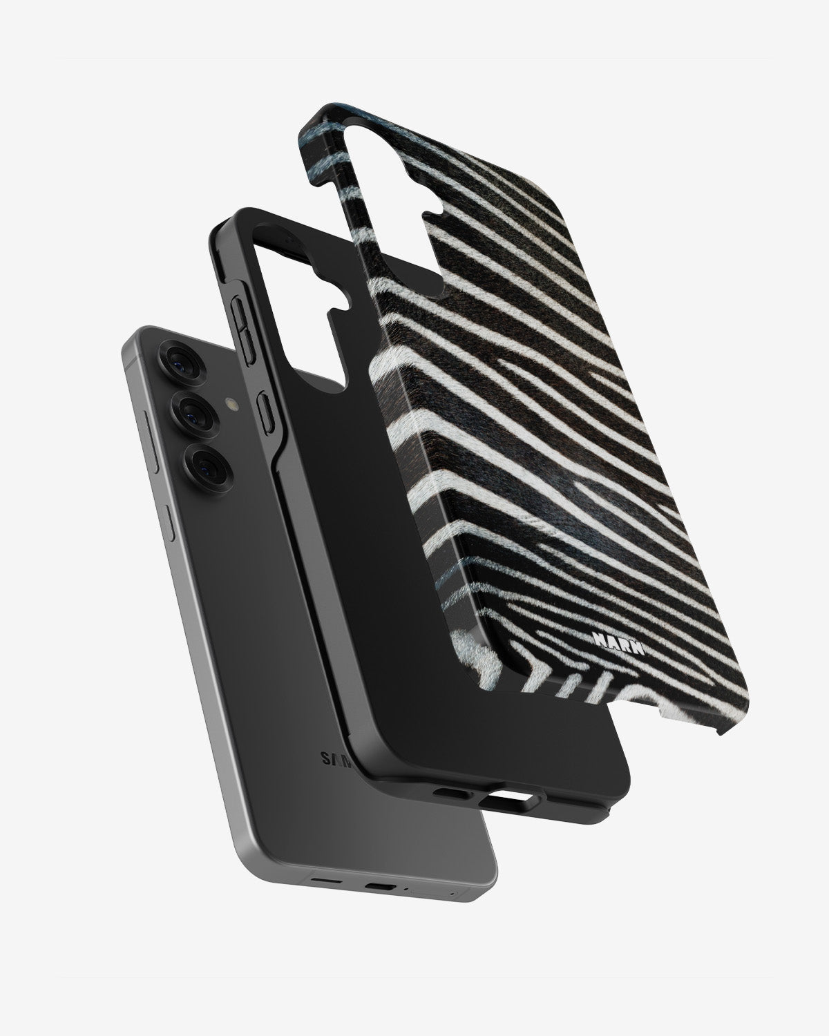 Samsung Galaxy S24 Plus Tough Case – Zebra Stripe - View 2