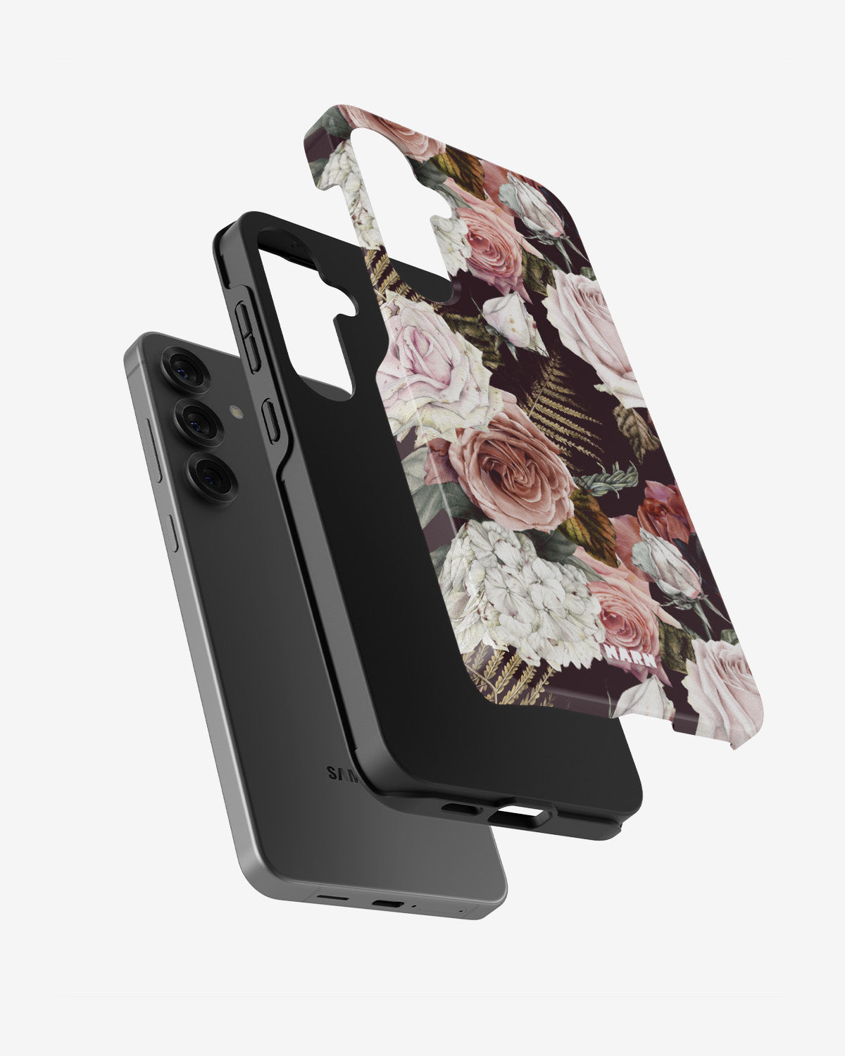 Samsung Galaxy S24 Plus Tough Case – Midnight Roses - View 2