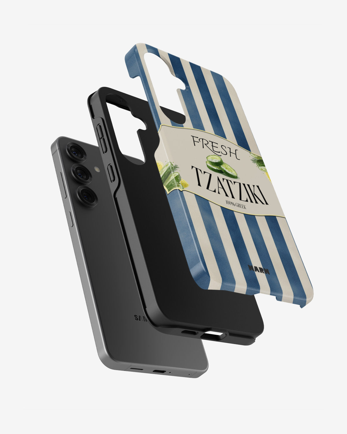 Samsung Galaxy S24 Plus Tough Case – Greek Blues - View 2