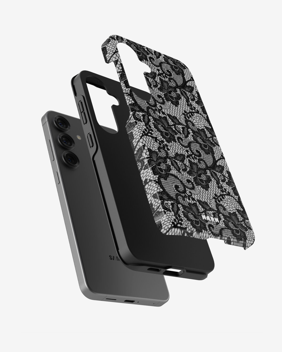 Samsung Galaxy S24 Plus Tough Case – Midnight Lace - View 2