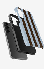 Samsung Galaxy S24 Plus Tough Case – Bistro Stripes - View 2