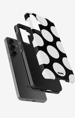 Samsung Galaxy S24 Plus Tough Case – Bold Dots - View 2
