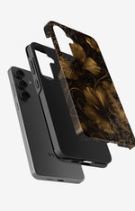 Samsung Galaxy S24 Plus Tough Case – Bloom Noir - View 2