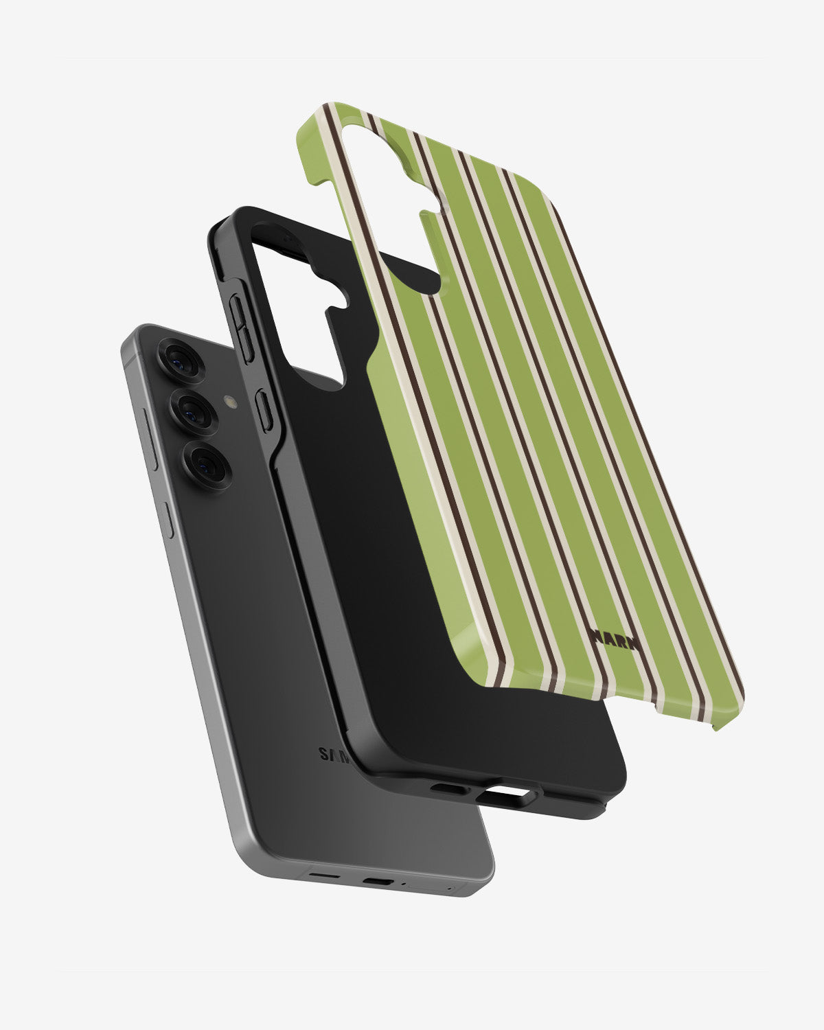 Samsung Galaxy S24 Plus Tough Case – Matcha Lines - View 2