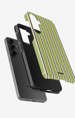 Samsung Galaxy S24 Plus Tough Case – Matcha Lines - View 2