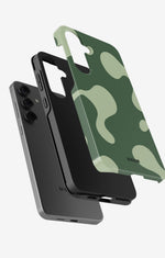 Samsung Galaxy S24 Plus Tough Case – Green Blend - View 2