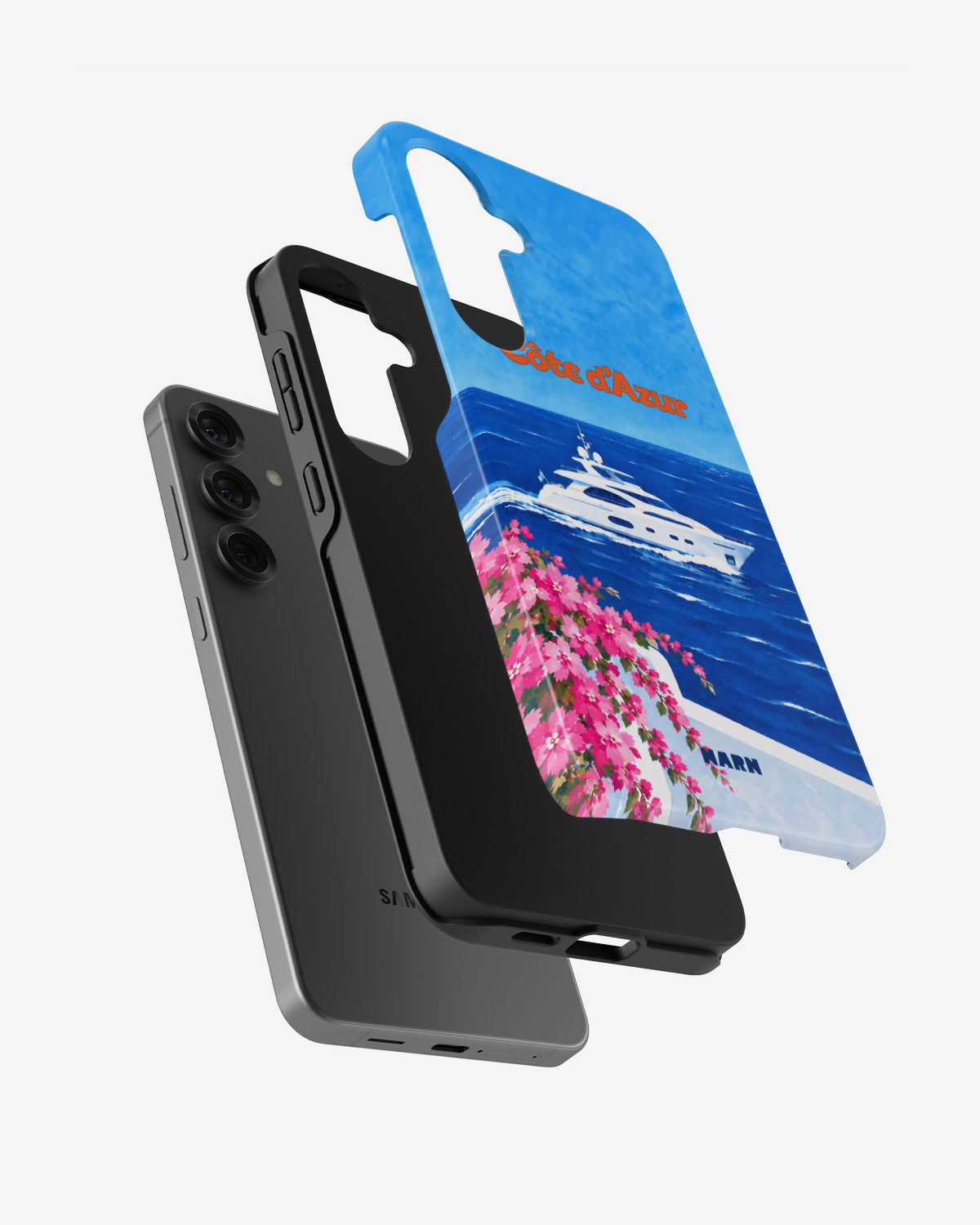 Samsung Galaxy S24 Plus Tough Case – Cap Bleu - View 2