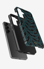 Samsung Galaxy S24 Plus Tough Case – Midnight Bats - View 2