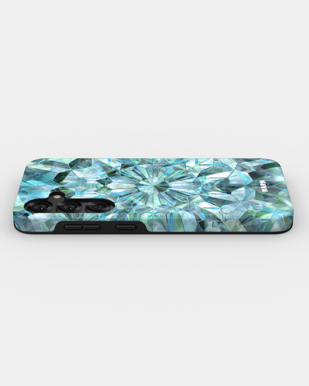 Samsung Galaxy S24 Plus Tough Case – Green Crystals - View 3