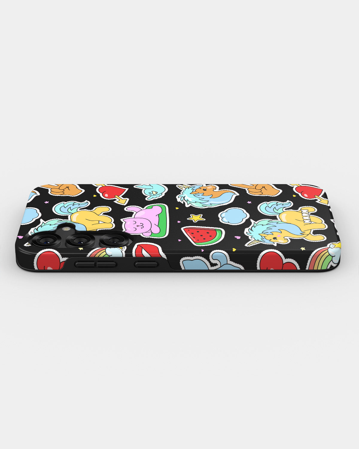 Samsung Galaxy S24 Plus Tough Case – Cute Stickers - View 3