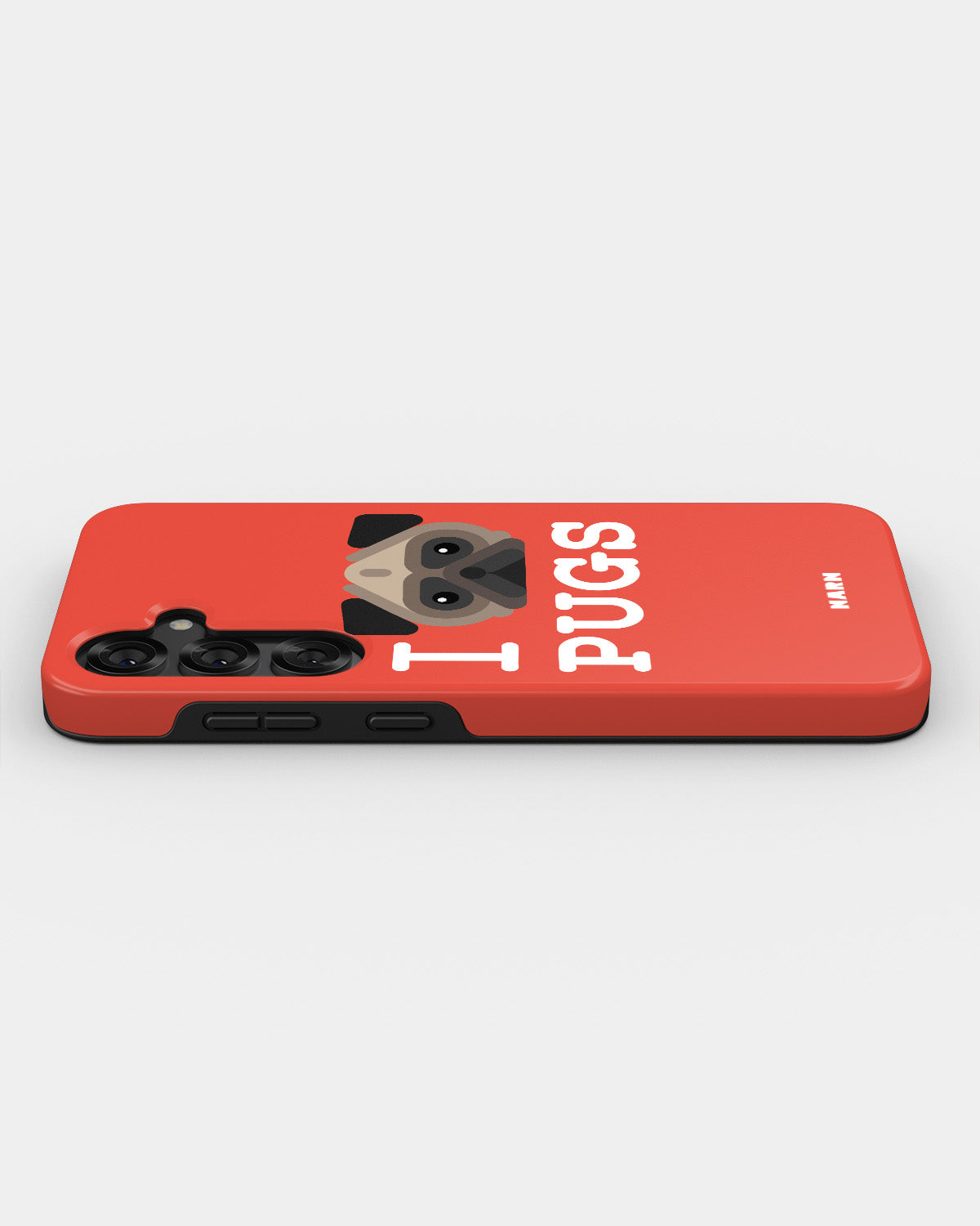 Samsung Galaxy S24 Plus Tough Case – I Love Pugs - View 3