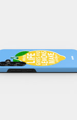 Samsung Galaxy S24 Plus Tough Case – Lemon Quote - View 3
