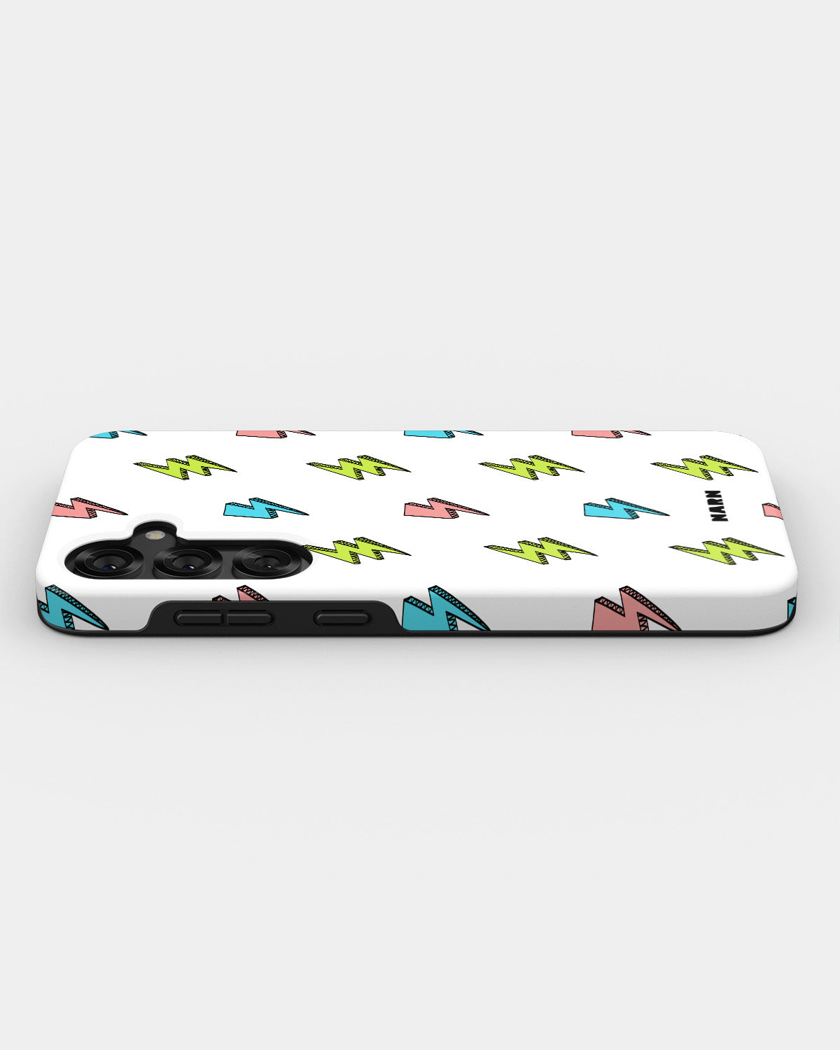 Samsung Galaxy S24 Plus Tough Case – Lightning Bolts - View 3