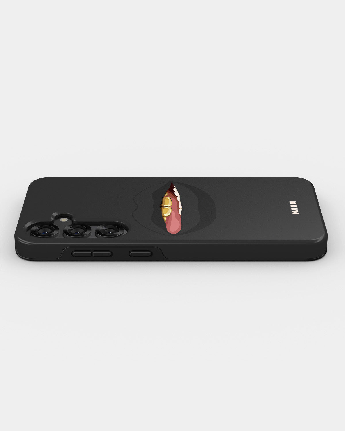 Samsung Galaxy S24 Plus Tough Case – Golden Lips - View 3