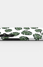Samsung Galaxy S24 Plus Tough Case – Monstera Pattern - View 3