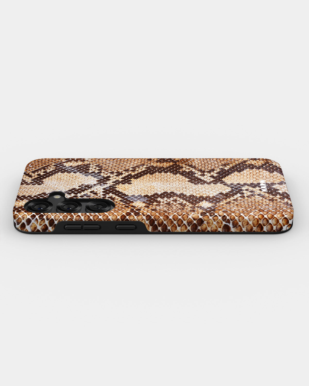 Samsung Galaxy S24 Plus Tough Case – Brown Snakeskin - View 3