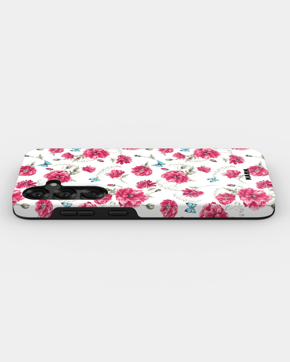 Samsung Galaxy S24 Plus Tough Case – Poppies in Bloom - View 3