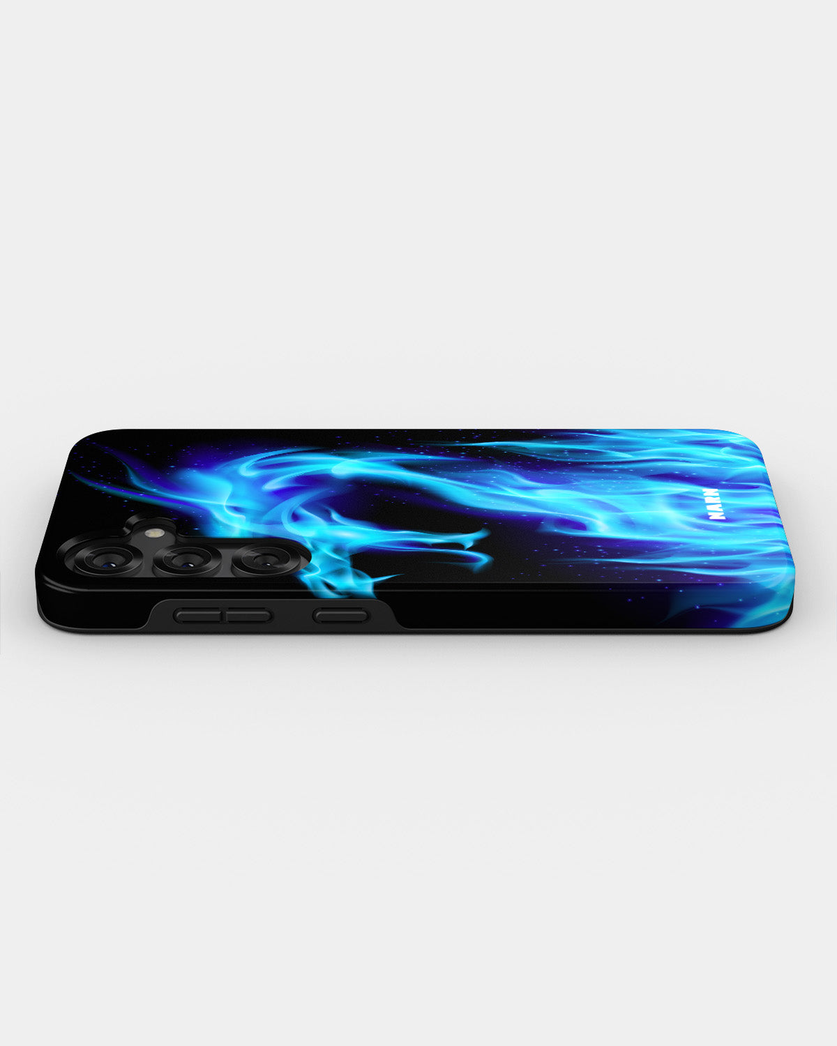 Samsung Galaxy S24 Plus Tough Case – Blue Flames Dragon - View 3