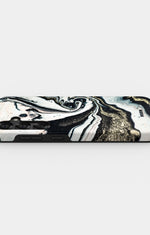 Samsung Galaxy S24 Plus Tough Case – Golden Swirl - View 3