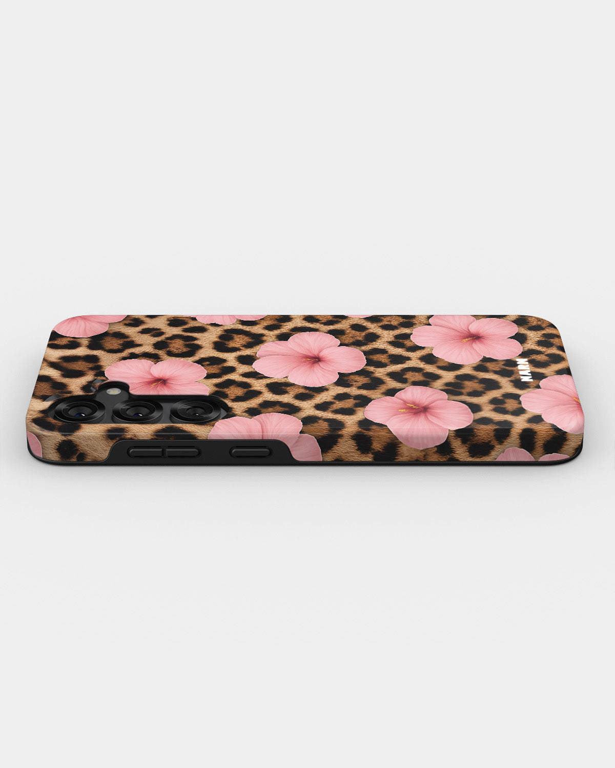 Samsung Galaxy S24 Plus Tough Case – Leopard Flower - View 3