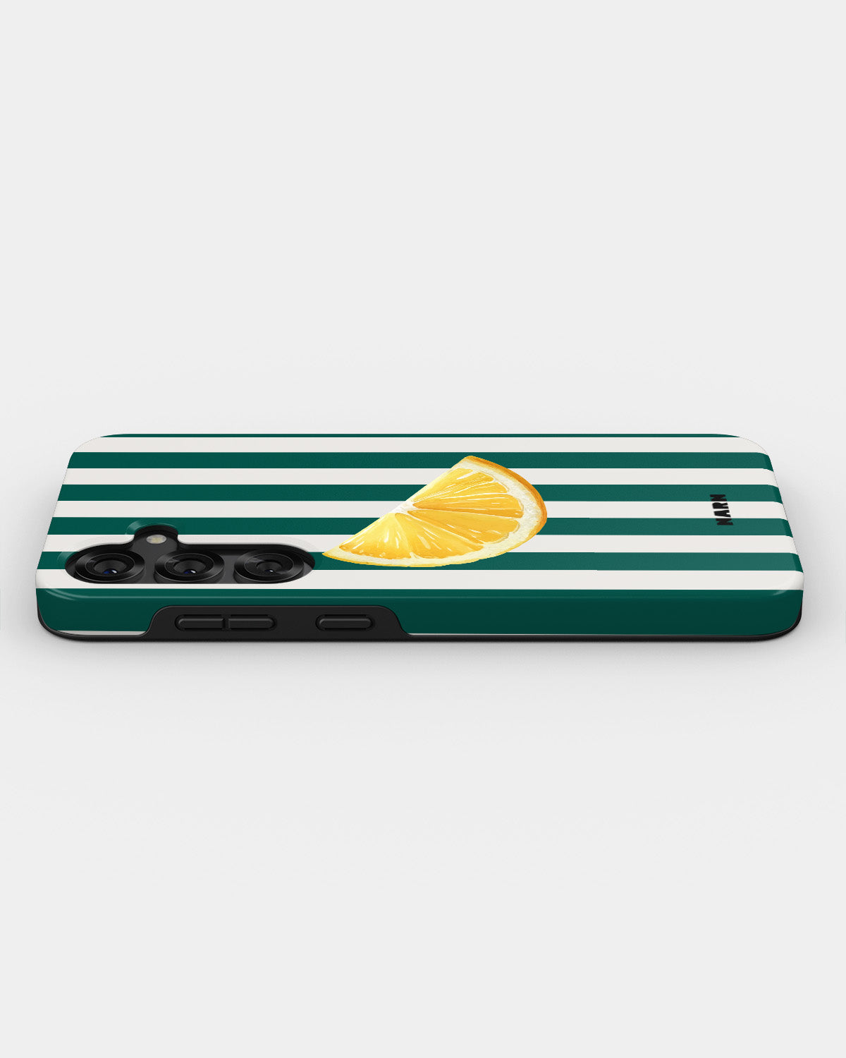 Samsung Galaxy S24 Plus Tough Case – Lemon Stripes - View 3