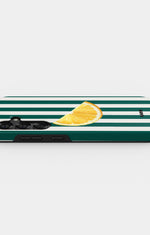 Samsung Galaxy S24 Plus Tough Case – Lemon Stripes - View 3