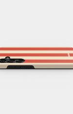 Samsung Galaxy S24 Plus Tough Case – Sunset Stripes - View 3