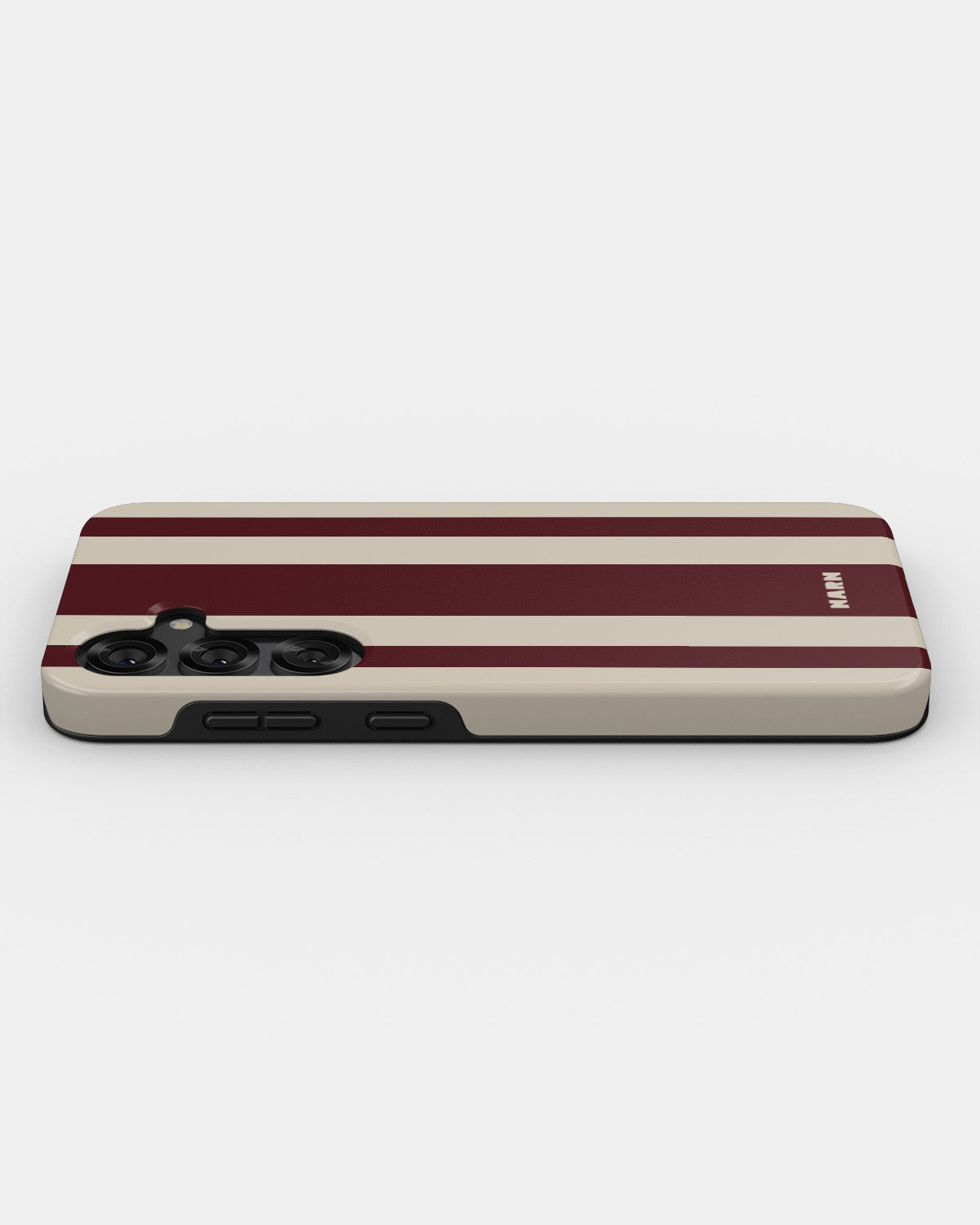 Samsung Galaxy S24 Plus Tough Case – Bordeaux Stripe - View 3