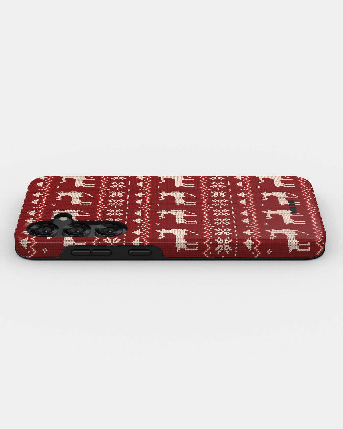 Samsung Galaxy S24 Plus Tough Case – Reindeer Knit - View 3